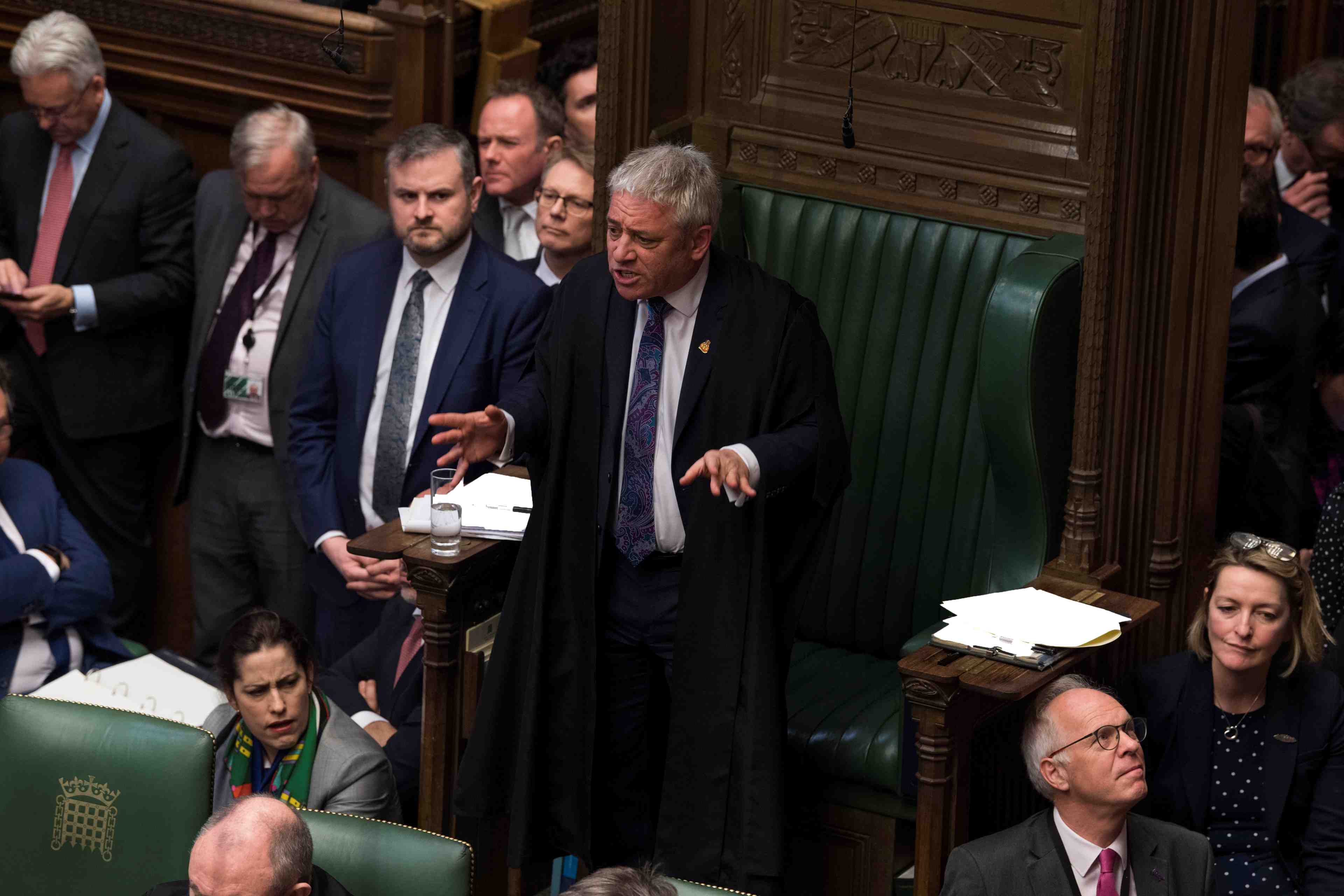 Grande-bretagne: bercow retient quatre motions a soumettre aux votes indicatifs