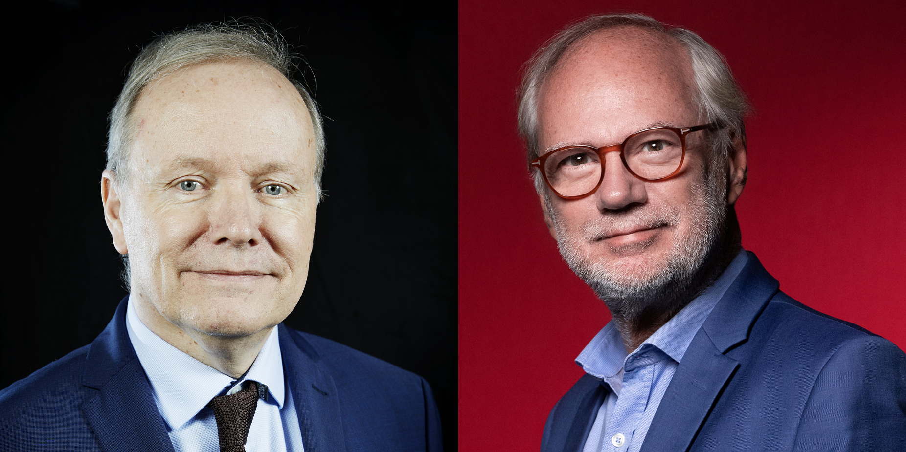 Patrice Gueniffey, historien et Laurent Joffrin, journaliste.