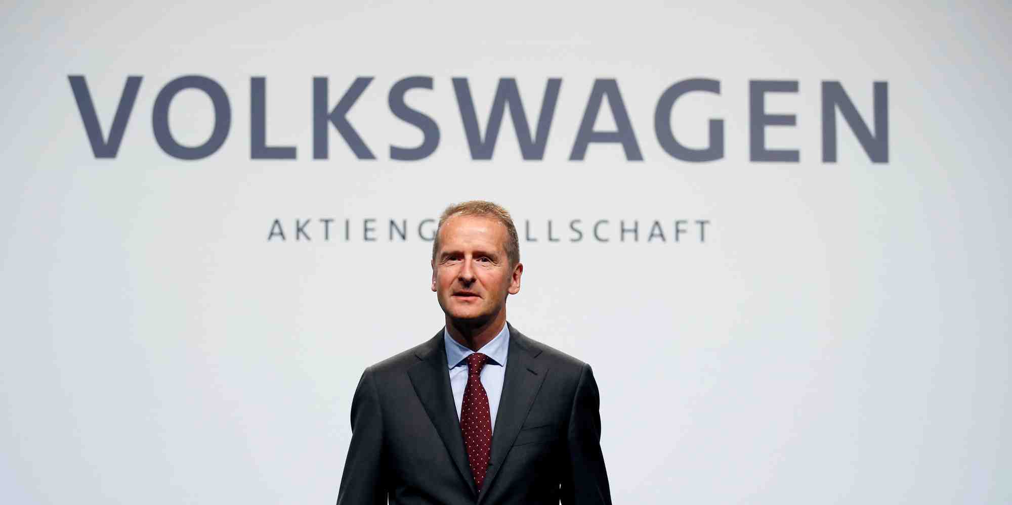 Herbert Diess, Volkswagen, e-golf, électrique, automobile,
