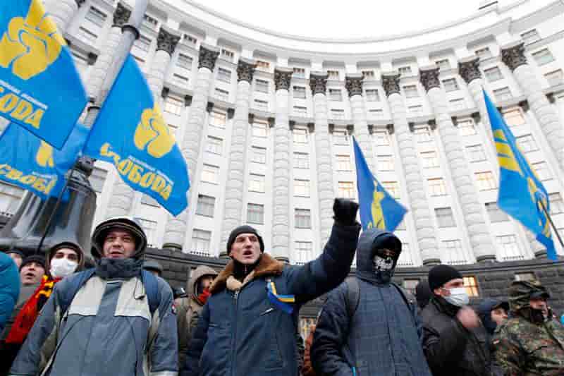 Le gouvernement ukrainien déjoue le blocus des opposants