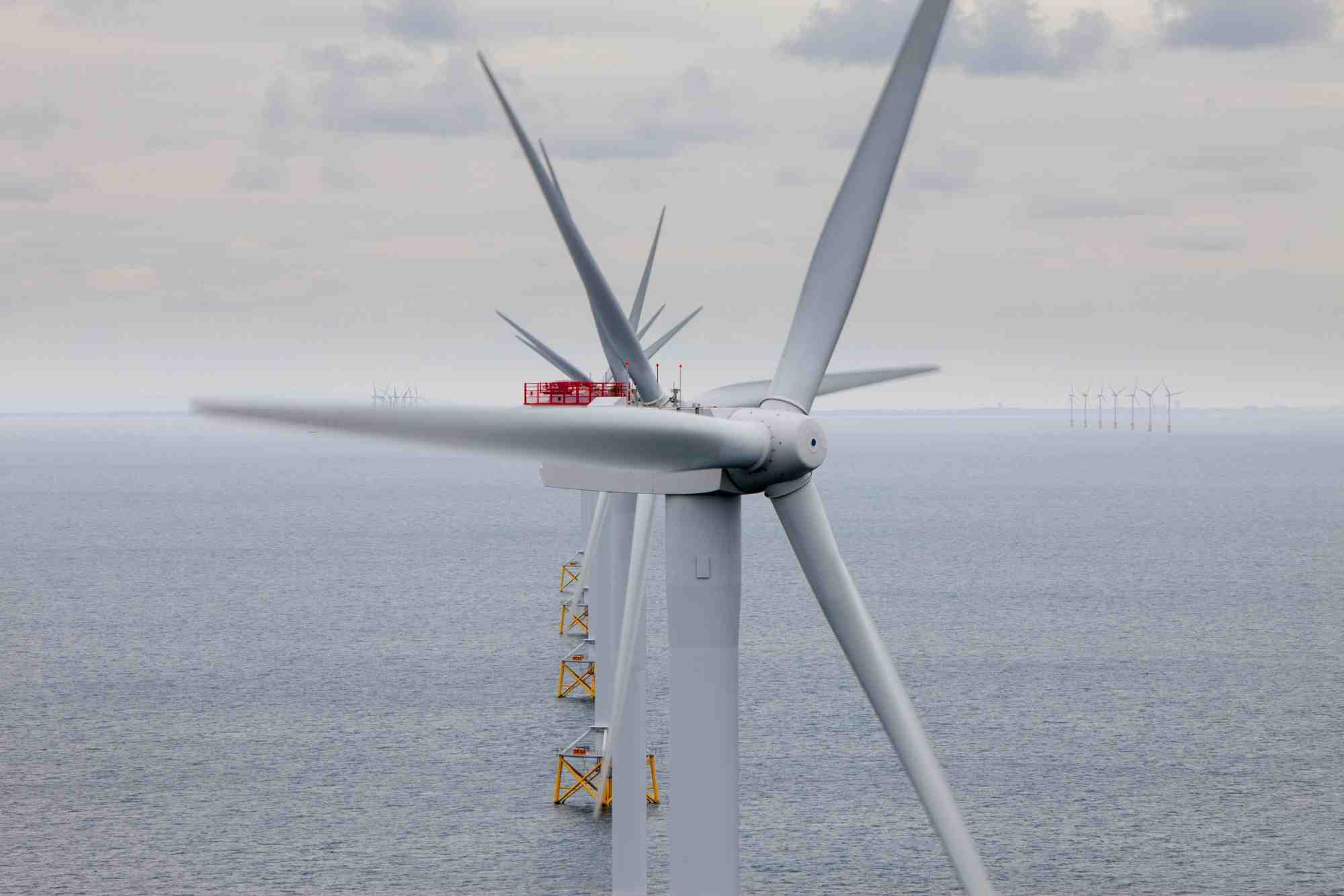 Vattenfall, parc éolienne en mer, offshore, électricité renouvelable,