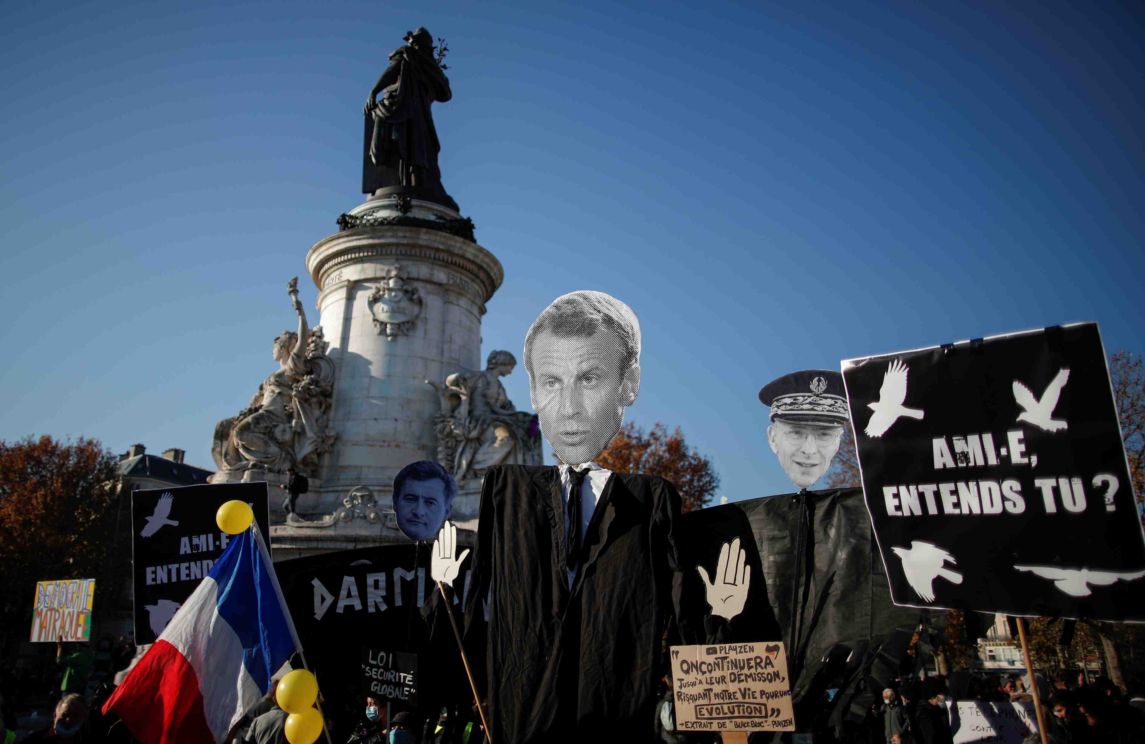 Des experts de l'onu demandent a paris de revoir sa copie sur la loi sur la securite globale