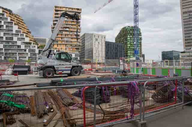 Dans la construction, les projets d'investissement sont en berne.