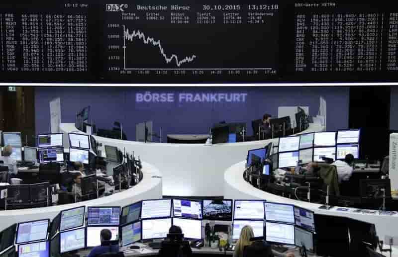 Recul des bourses europeennes a la mi-seance
