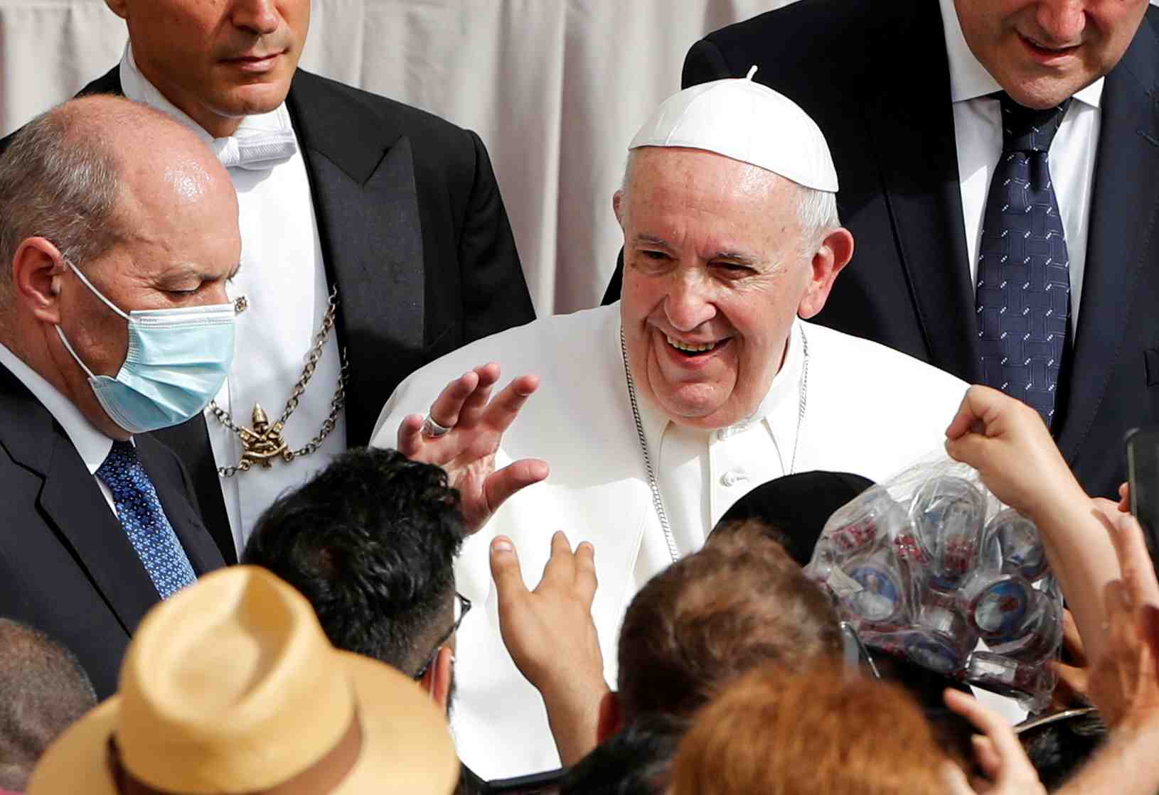 Le pape presidera a la priere du dimanche de sa chambre d'hopital