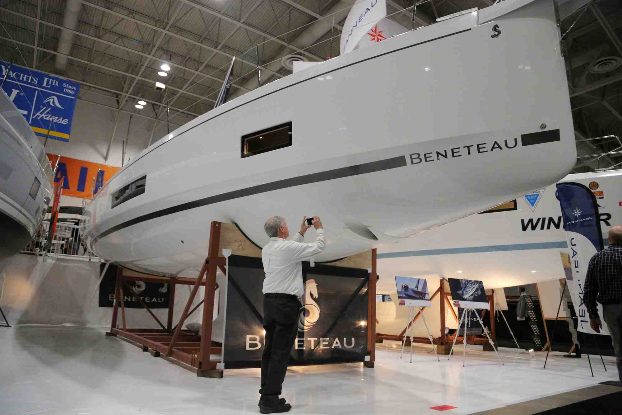 Un prototype de yacht beneteau