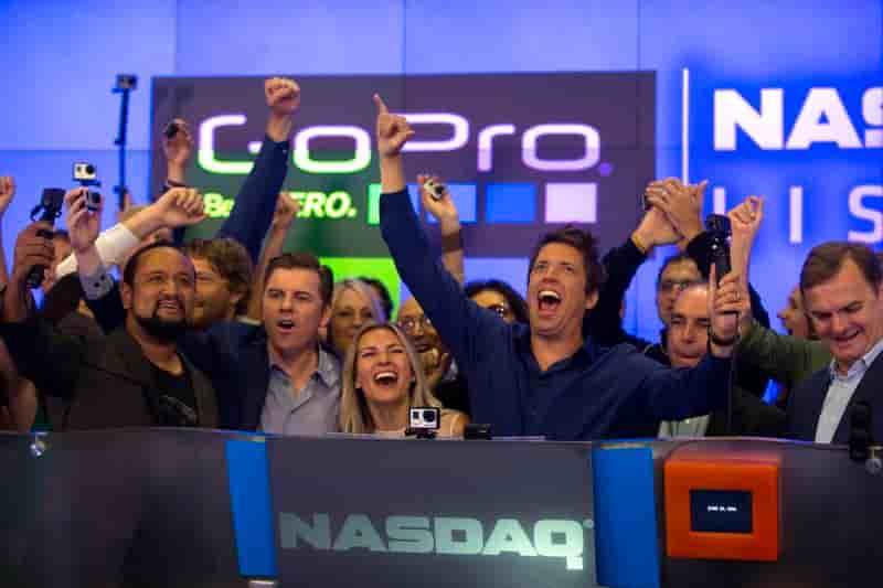 GoPro, nouvelle star du Nasdaq, réussit son grand saut en Bourse