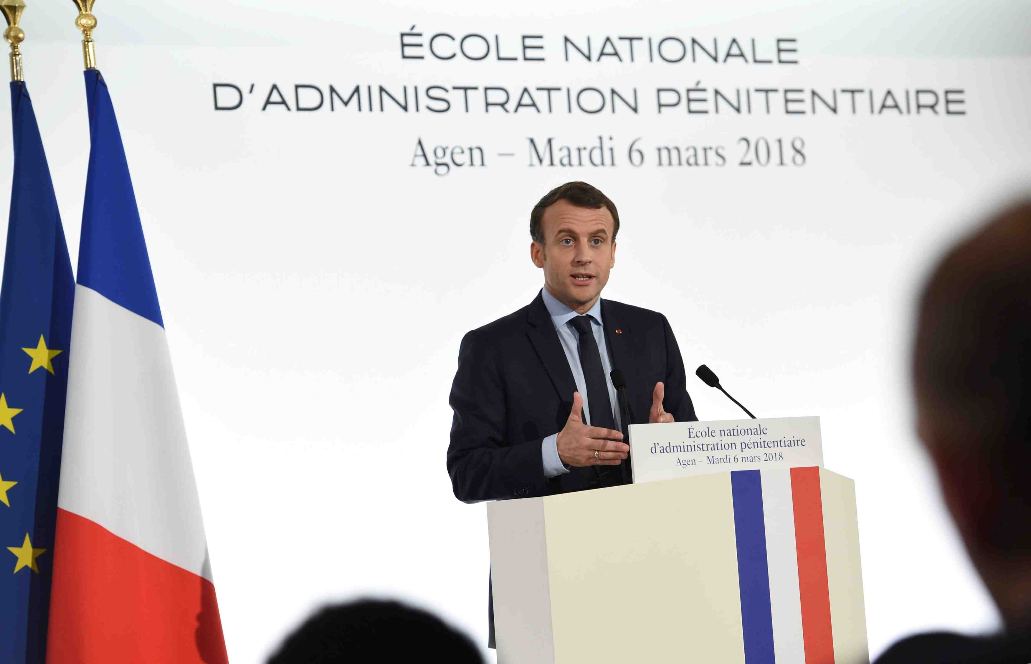 Manifestations multiples pour la venue de macron a agen