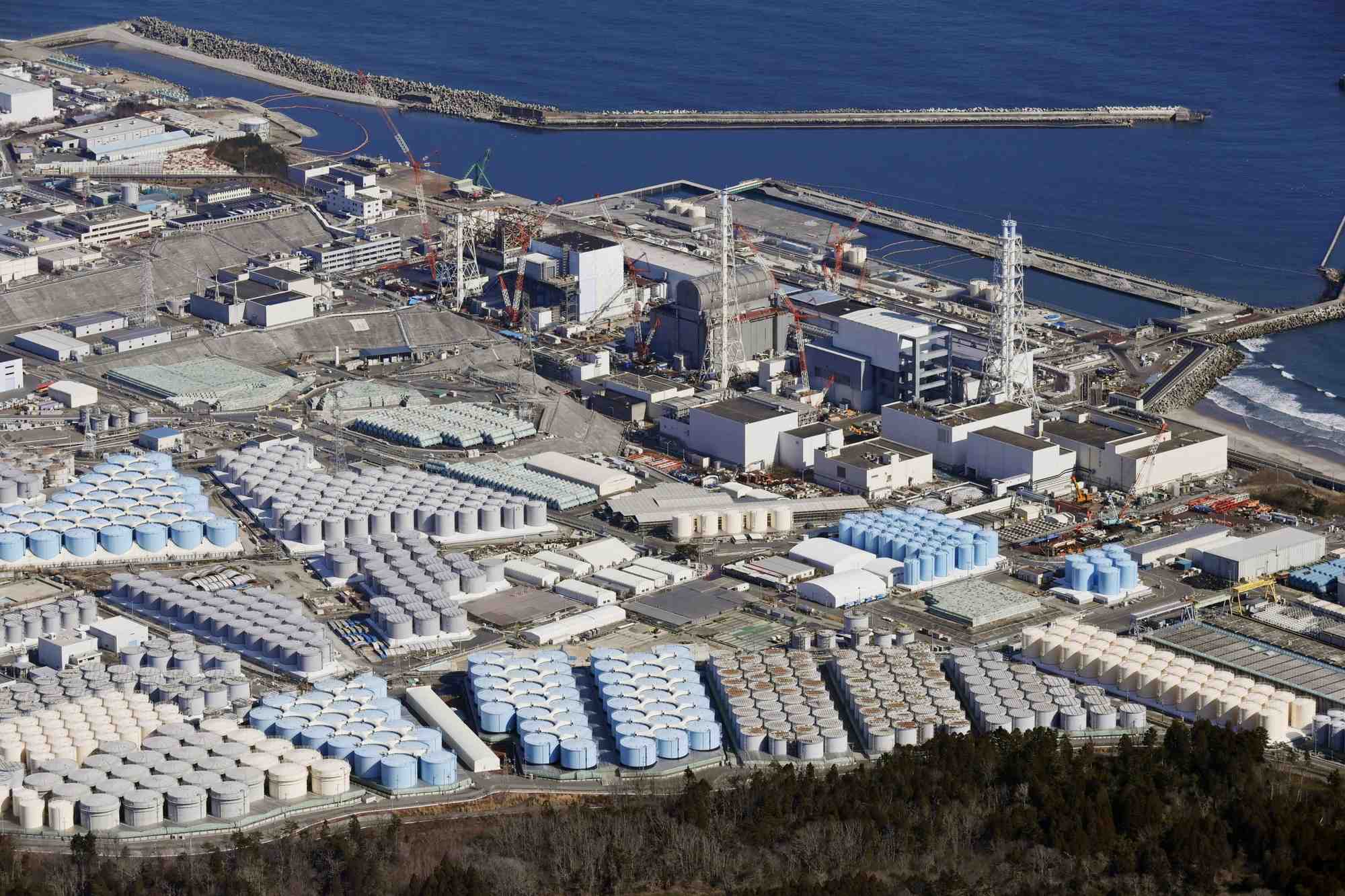 La centrale de Fukushima a été largement endommagée par le tsunami du 11 mars 2011 provoqué par un séisme.