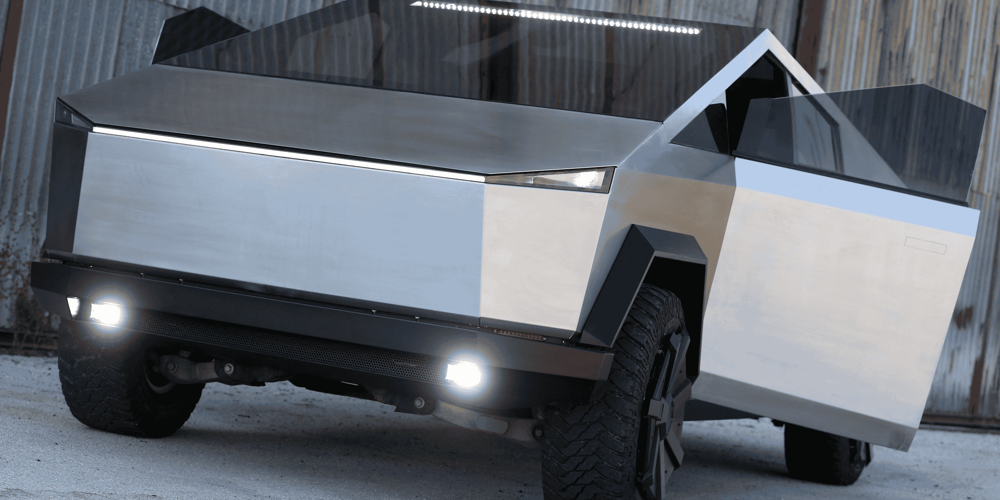Le Cybertruck, le pick-up électrique de tesla est prévu pour la fin de l'année