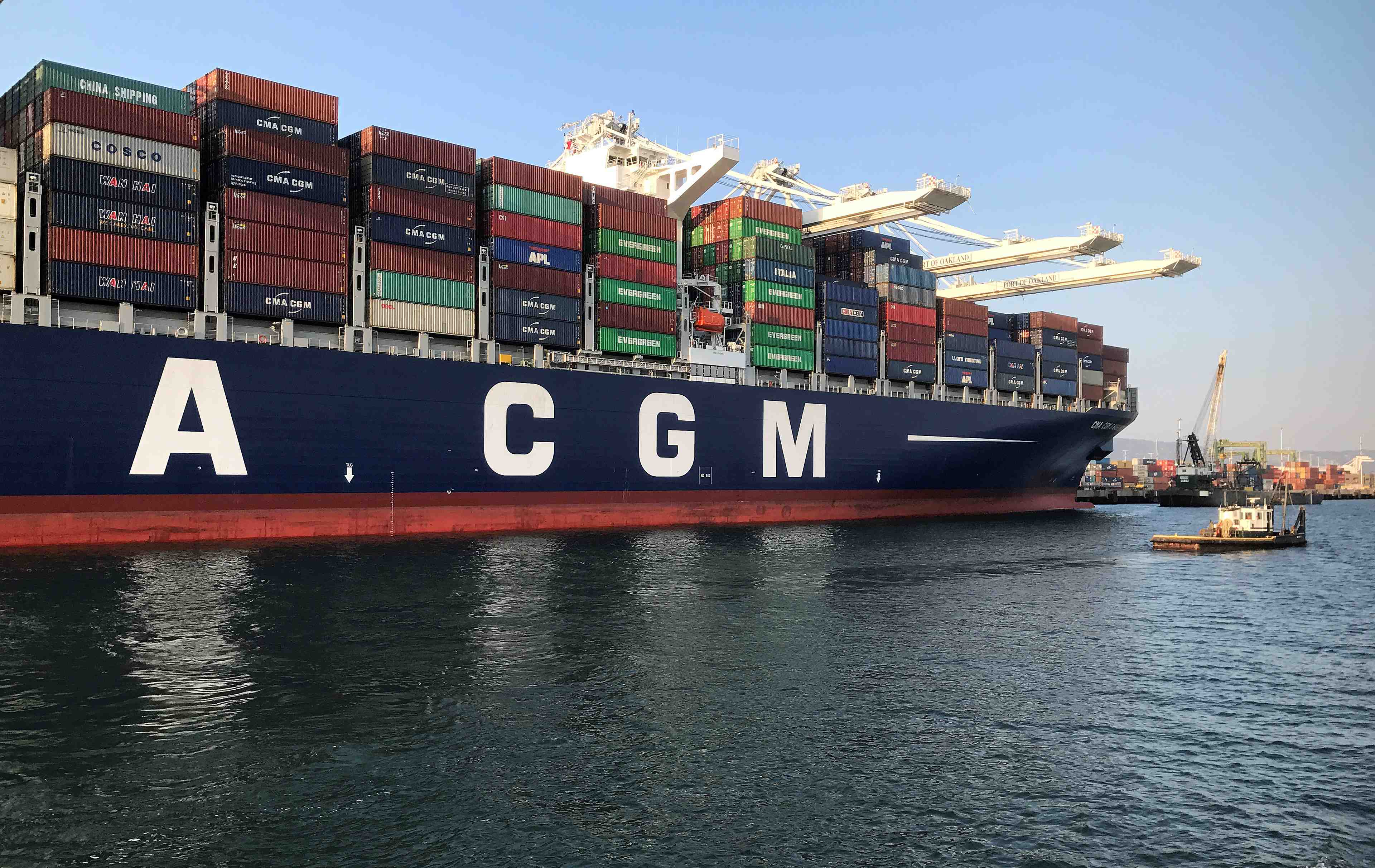 Cma-cgm va faire construire en chine neuf porte-conteneurs