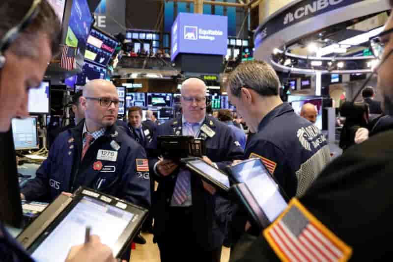 La bourse de new york finit en hausse