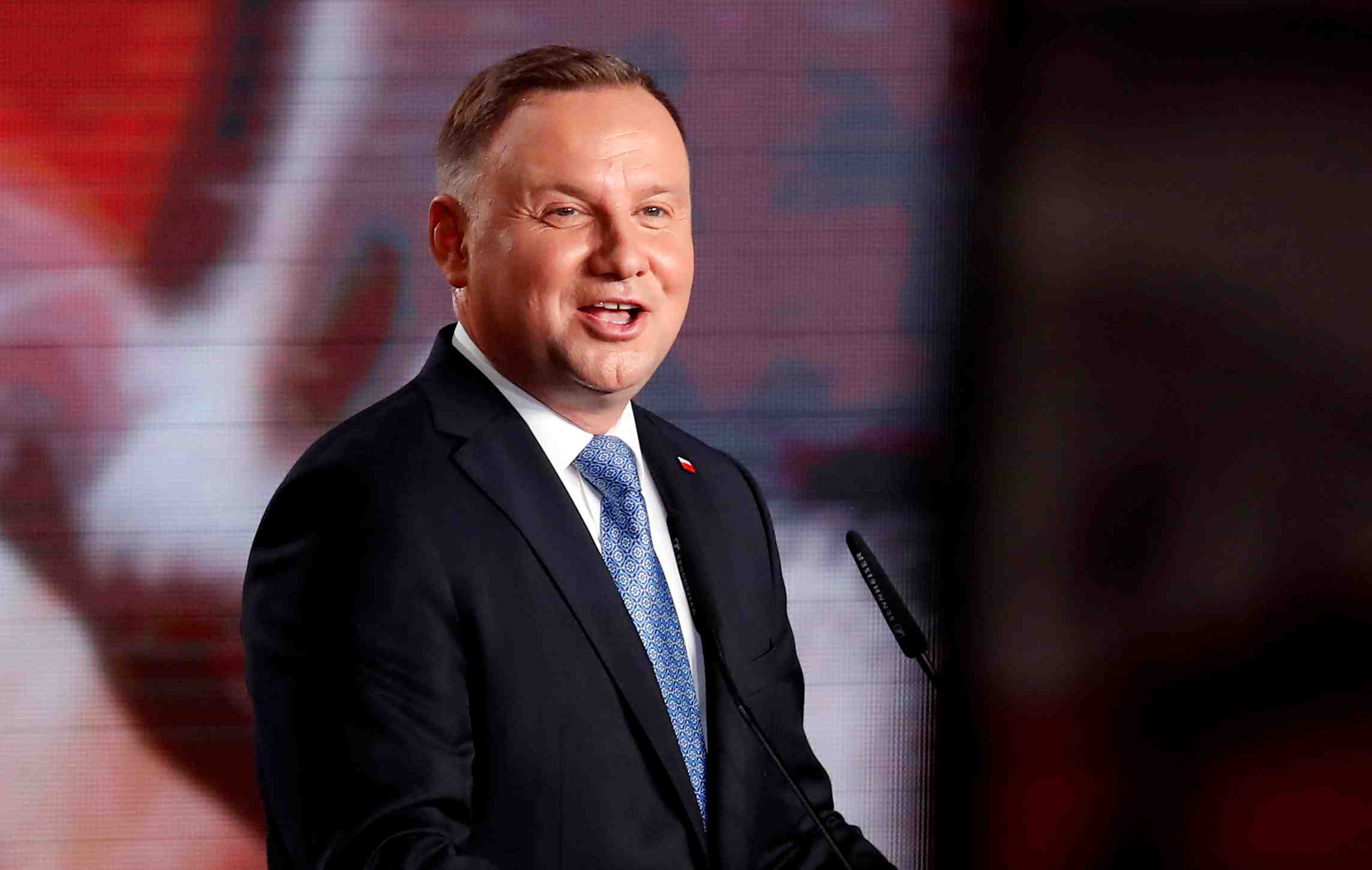 Pologne: andrzej duda en tete du premier tour de la presidentielle