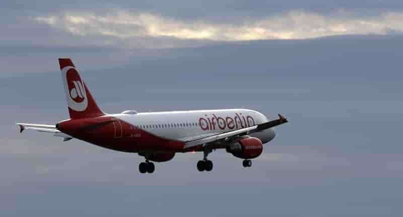 Air berlin va reduire sa flotte de pres de moitie