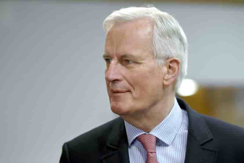 Encore 25% du travail a accomplir en vue du brexit, dit barnier