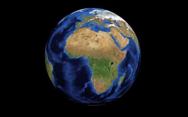 globe afrique
