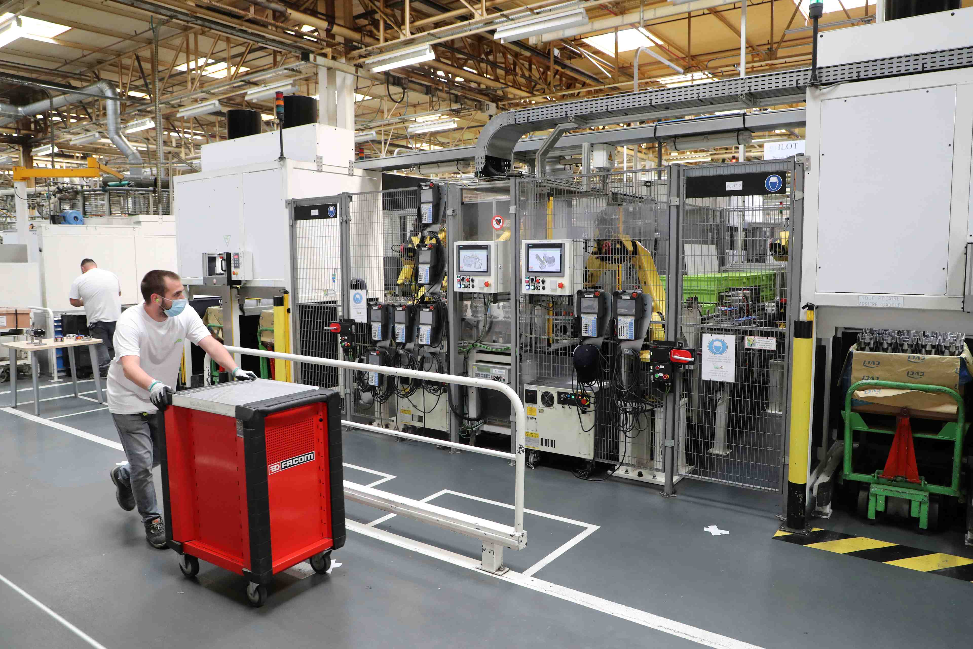 Le secteur manufacturier de la zone euro a un plus haut depuis mi-2018
