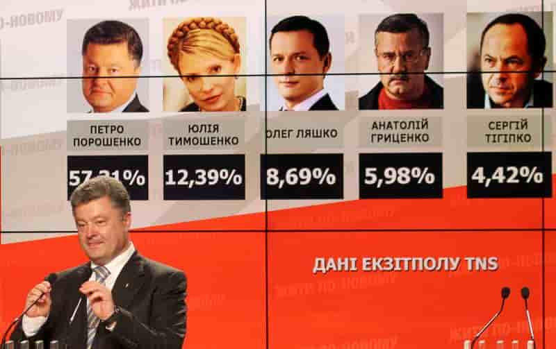 Moscou se dit prêt au dialogue avec Petro Porochenko