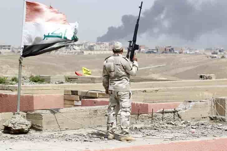 L'armee irakienne atteint le centre de tikrit