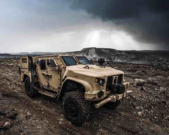 Belgique Oshkosh blindé JLTV