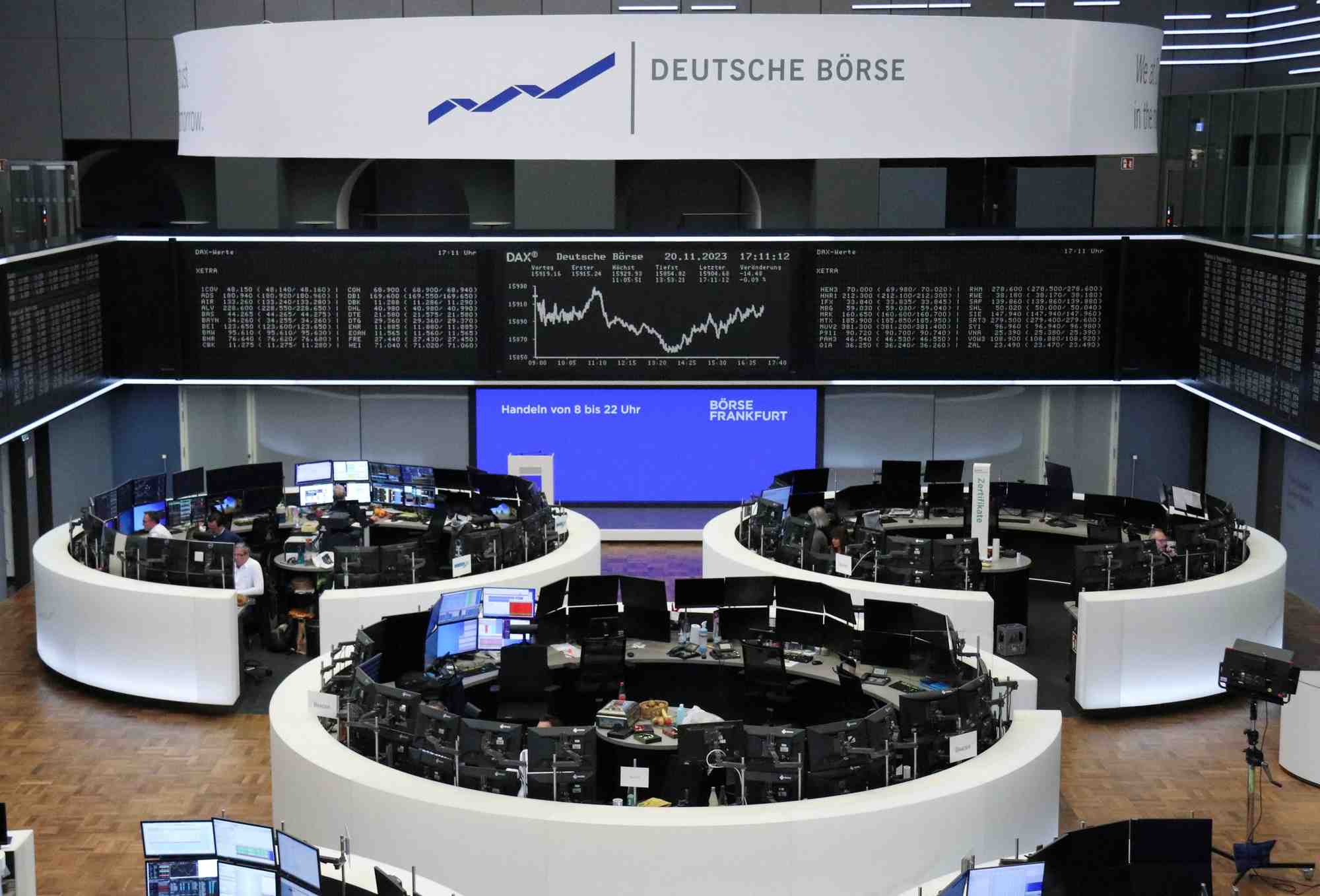 La bourse de francfort