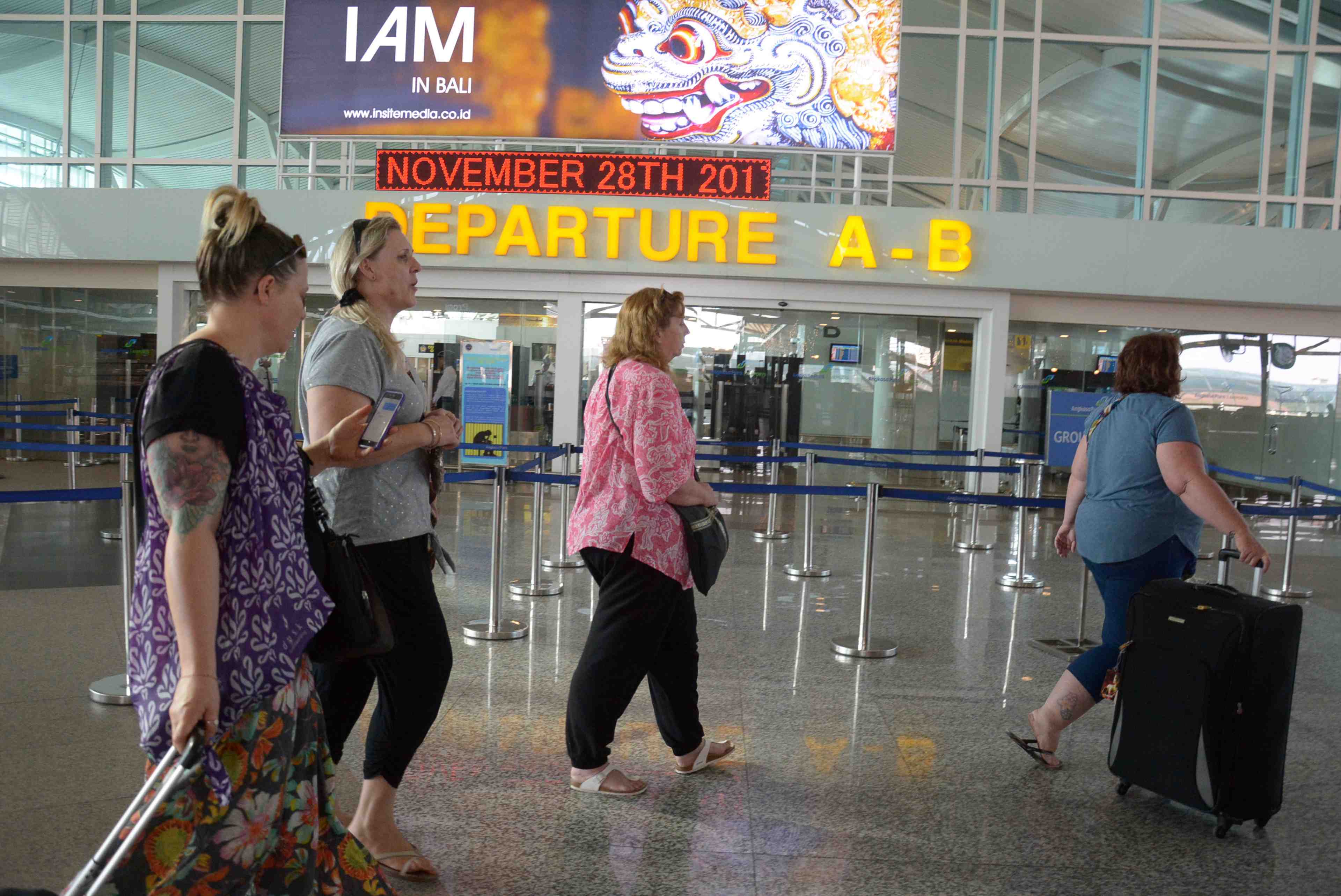 Reouverture imminente de l'aeroport international de bali
