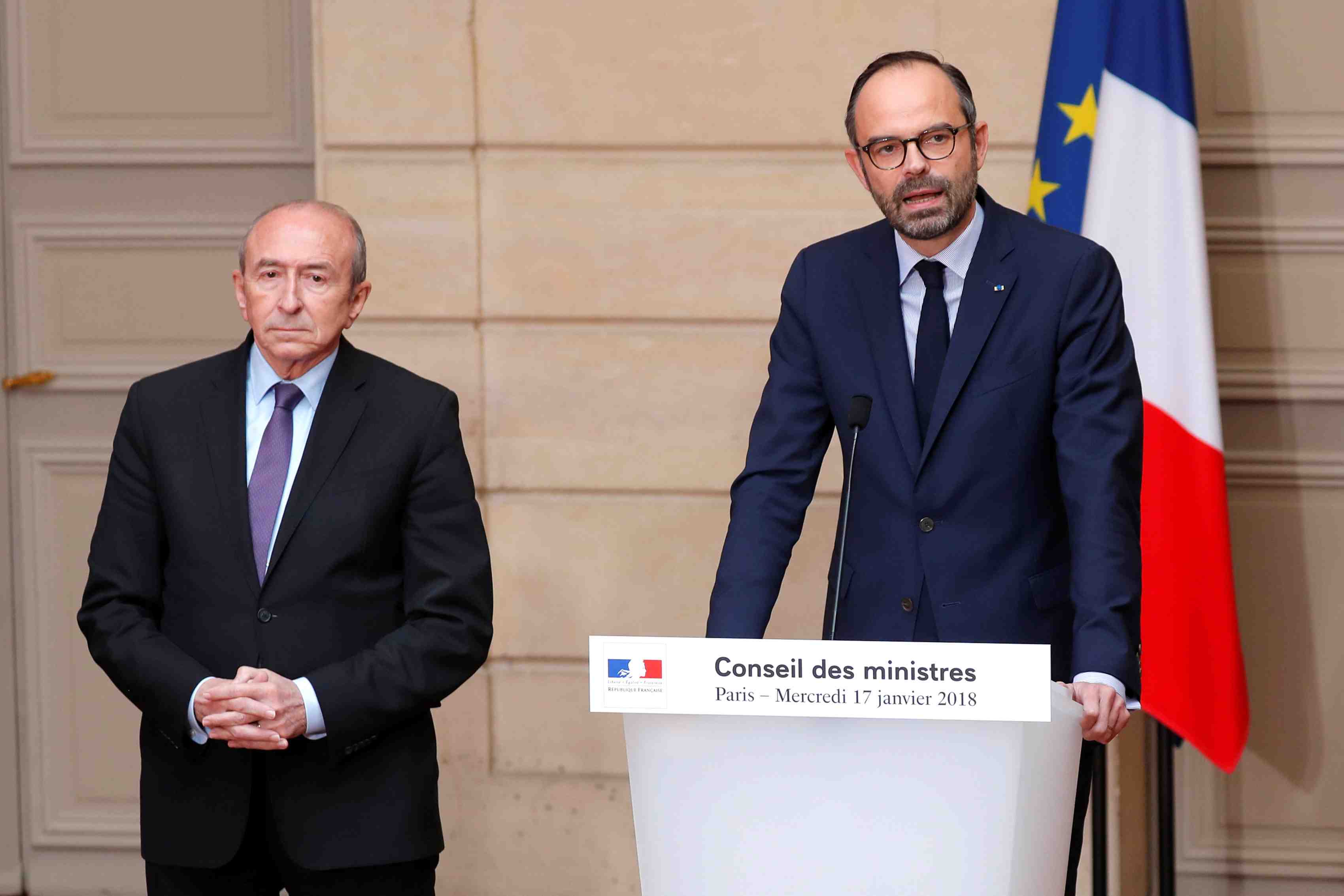 Nddl: les acces liberes d'ici fin janvier, declare collomb