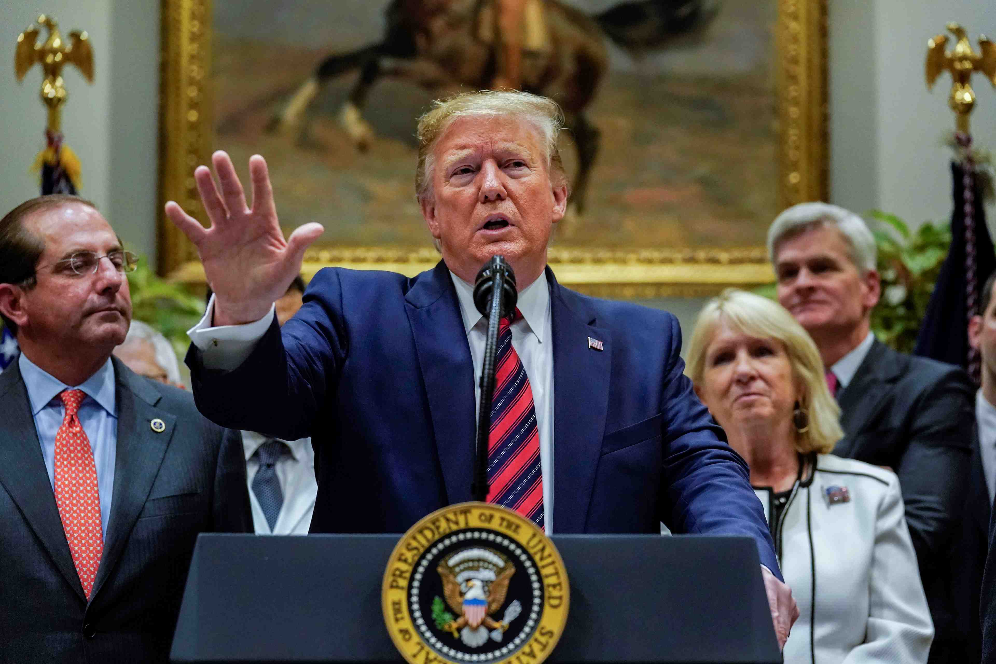 Trump se dit pret au dialogue avec l'iran sans exclure un conflit arme