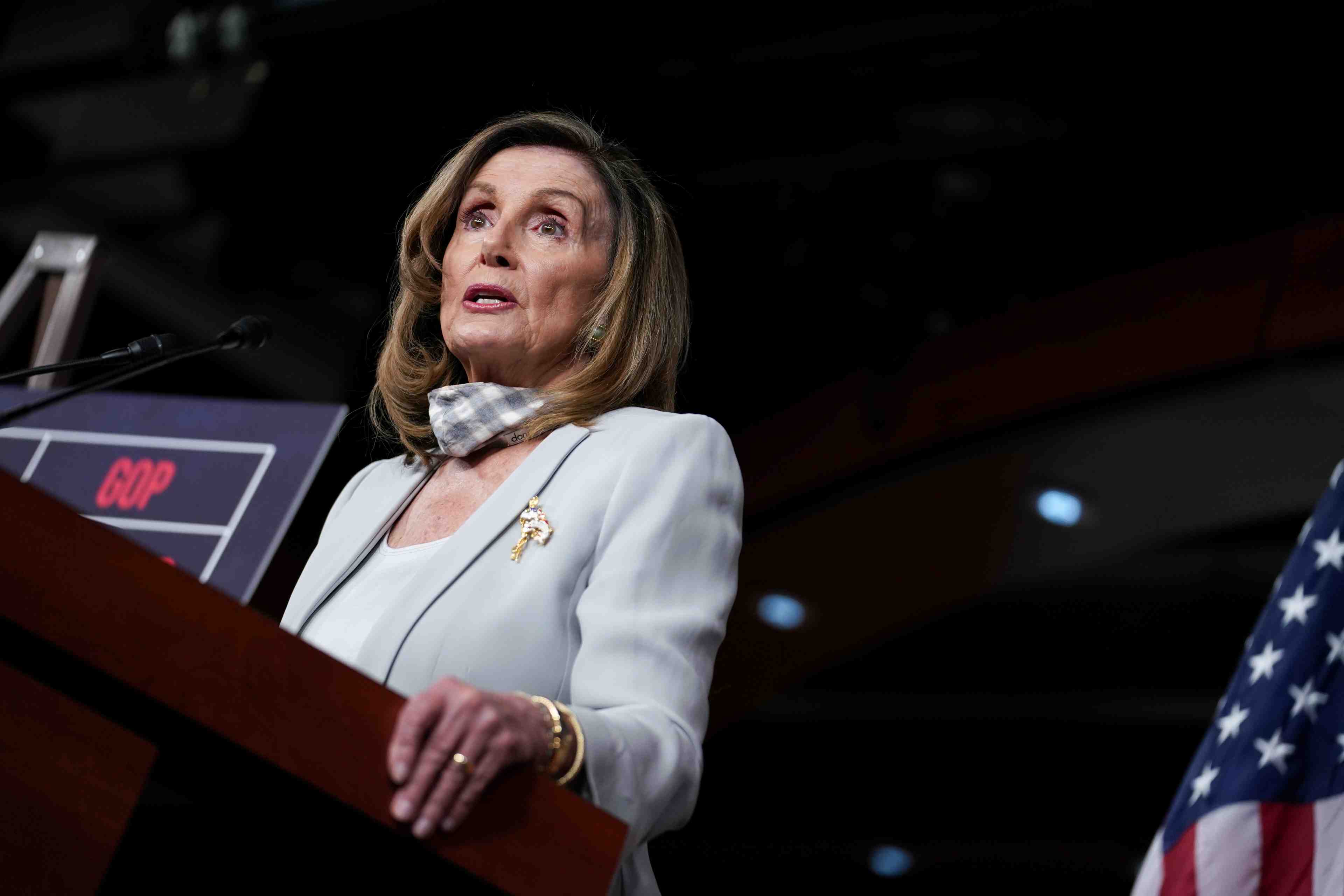 Usa: "serieuses divergences" sur le plan de relance economique, dit pelosi