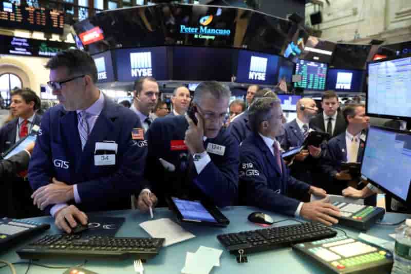 Wall street cloture en legeere hausse