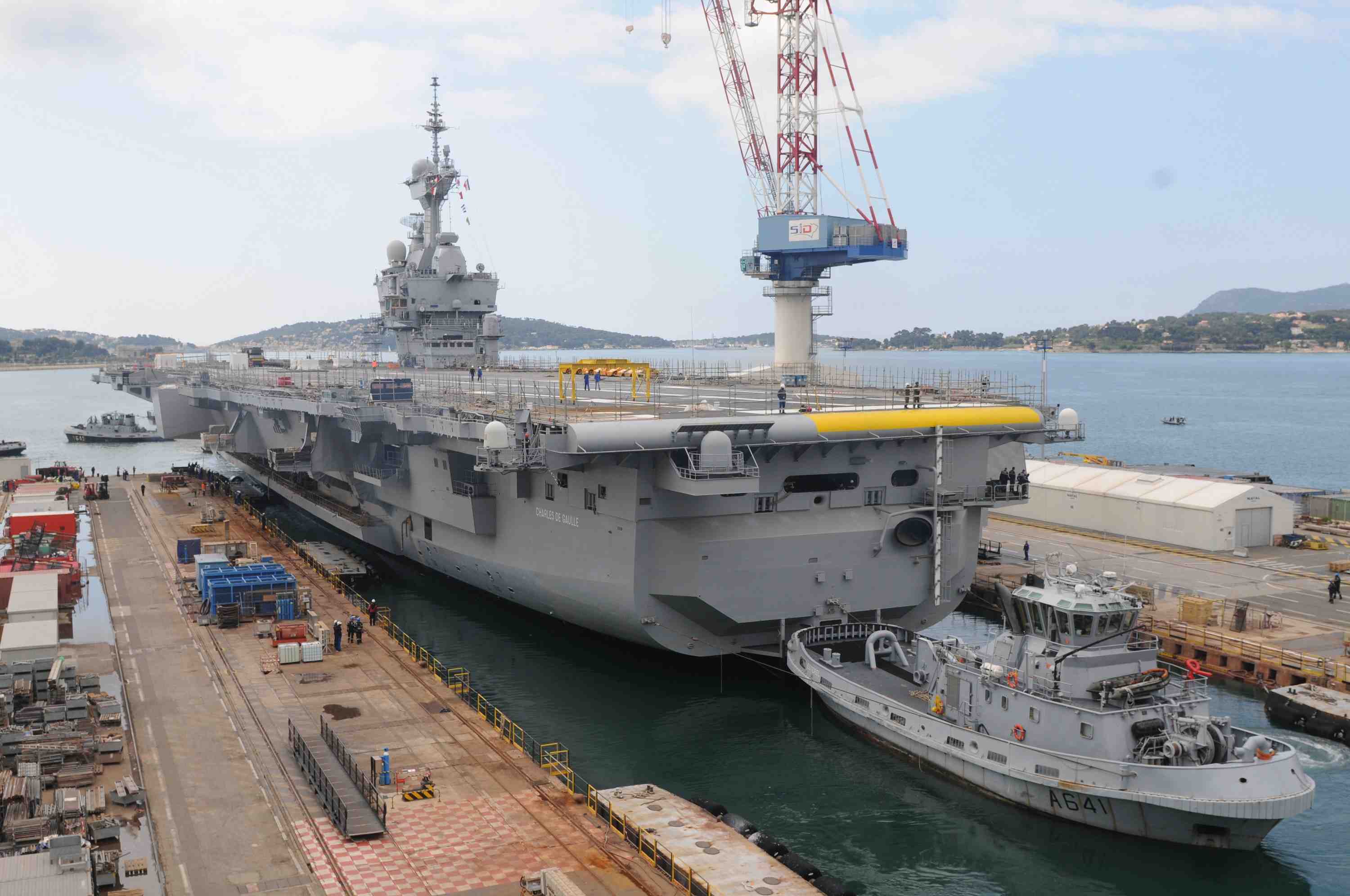 porte-avions Charles-de-Gaulle naval Group