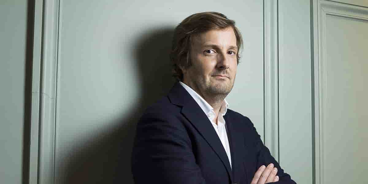 Portrait de l'écrivain Jean-Baptiste de Froment capturé à Paris le 27 octobre 2024.