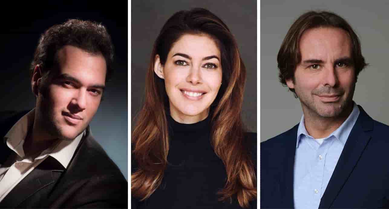 De gauche à droite : Jesse Mimeran, Audrey Tcherkoff, Cédric Torossian.