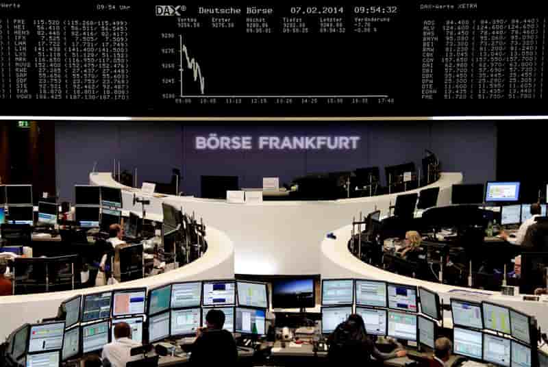 Les Bourses européennes en hausse à mi-séance