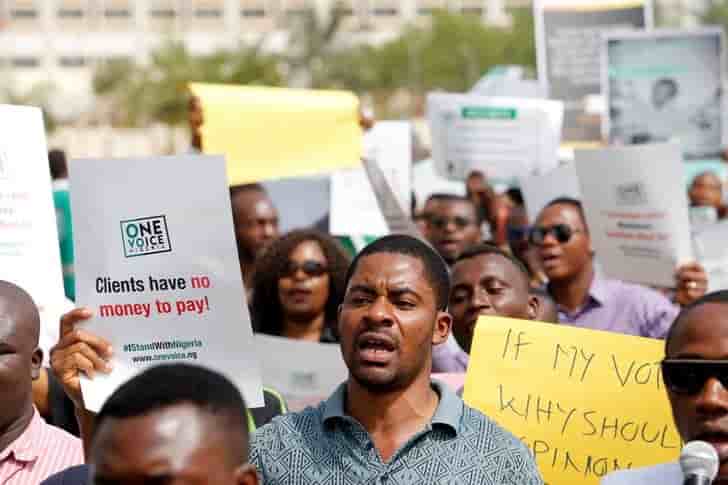 Nouvelles manifestations contre le gouvernement au nigeria