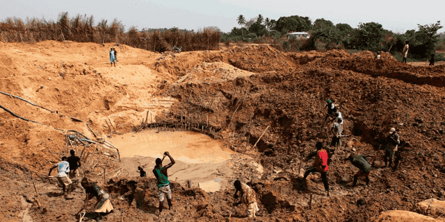 Mine diamant Sierra Léone Kono