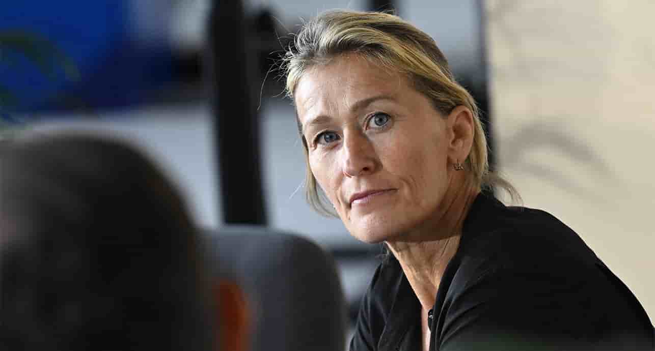 L'ancienne judokate Frédérique Jossinet est manager des équipes de France.