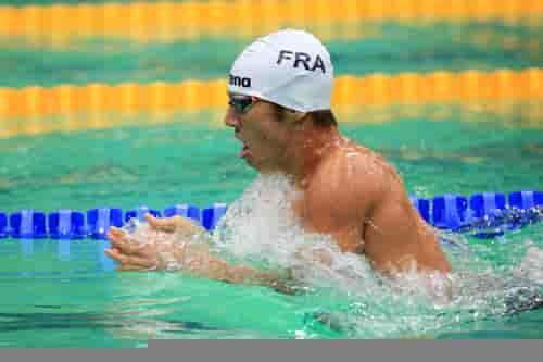 Nathan Maillet, champion du monde du 100 m nage libre et du 100 m dos, médaille d'argent sur 200 m nage libre et médaille de bronze sur 200 m 4 nages.