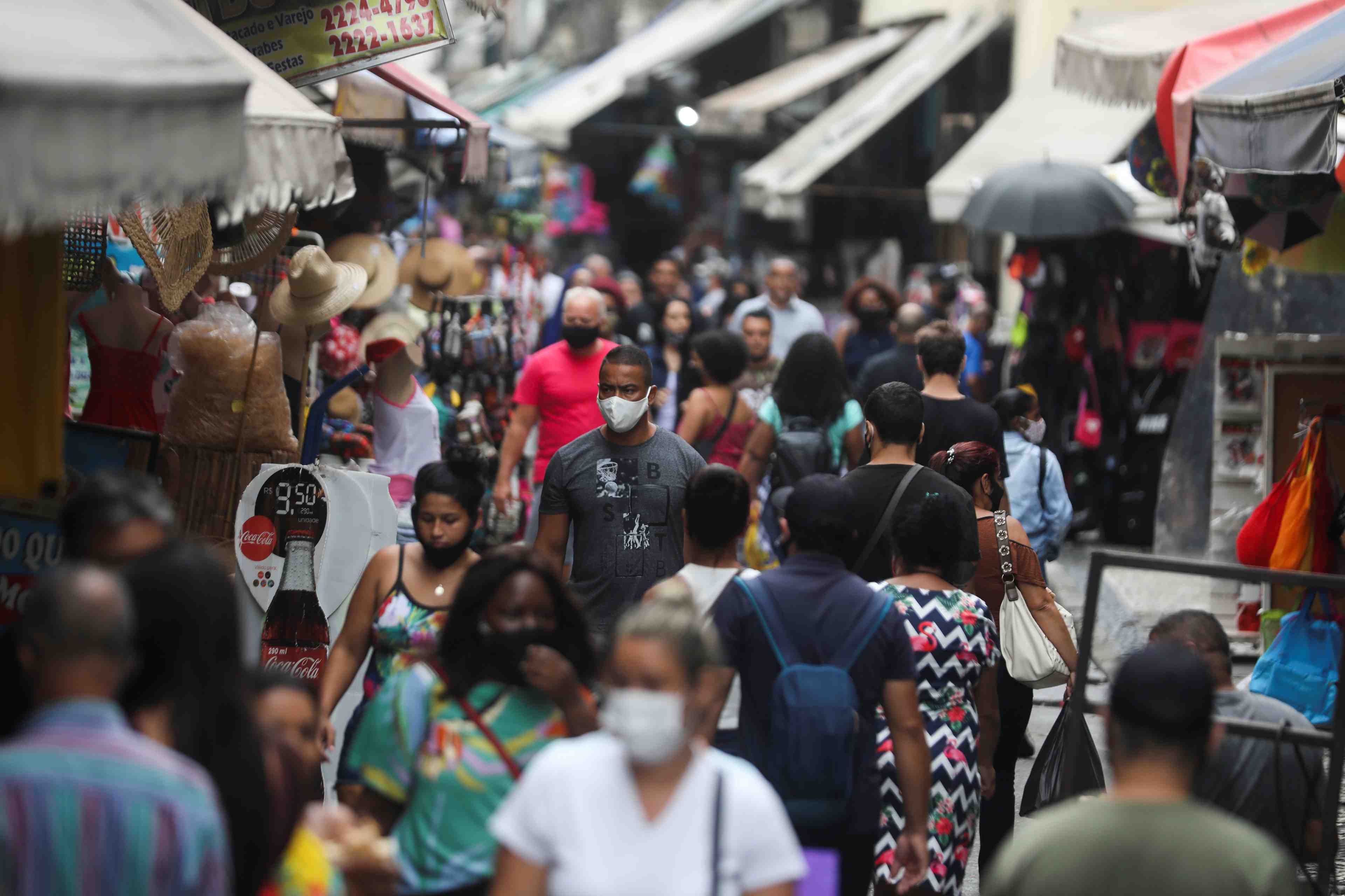 Coronavirus: le bilan au bresil s'alourdit a plus de 190.000 morts
