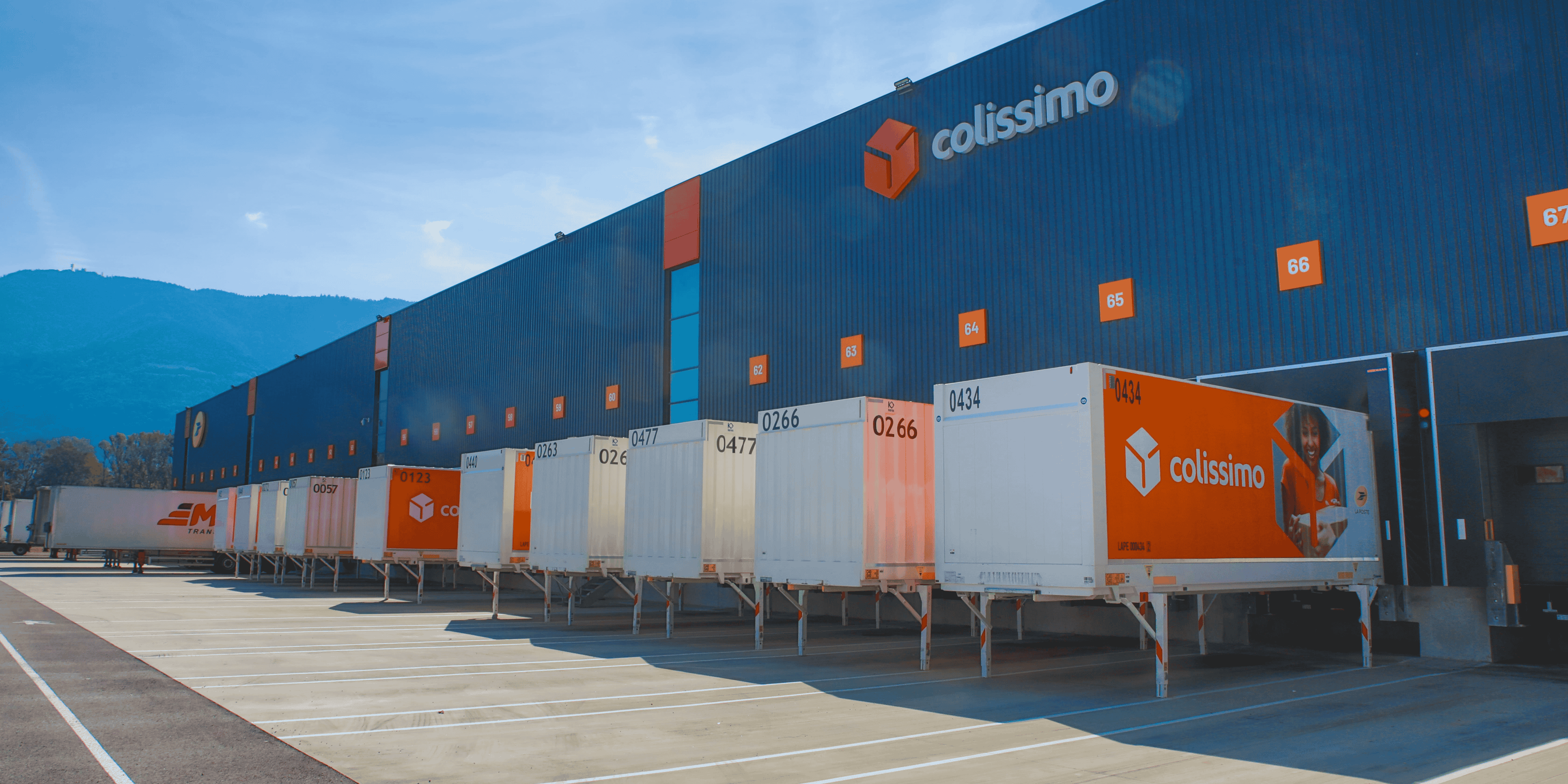 Colissimo plateforme la poste Alpes
