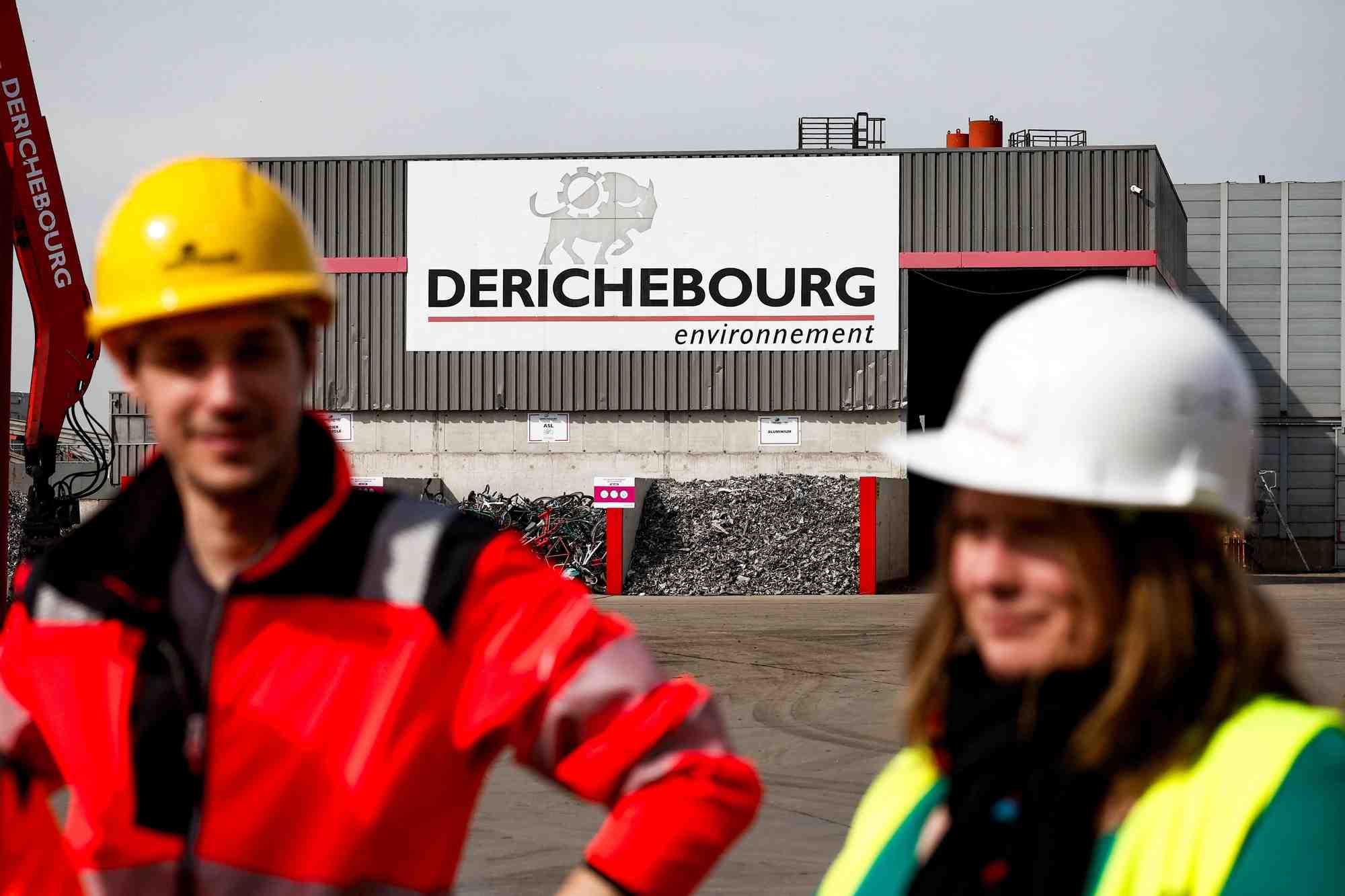 L'usine de recyclage derichebourg environnement a gennevilliers