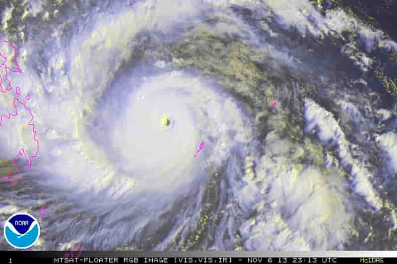 Les Philippines vont affronter un très puissant typhon