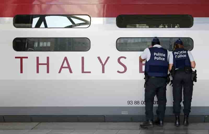 Un train thalys evacue par la police neerlandaise