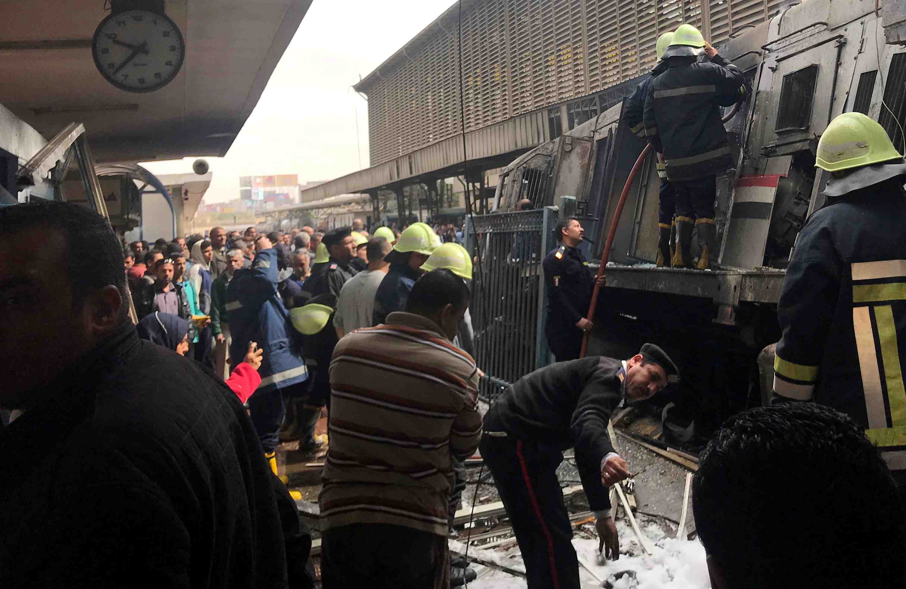 Incendie dans la gare ramses du caire, au moins 20 morts