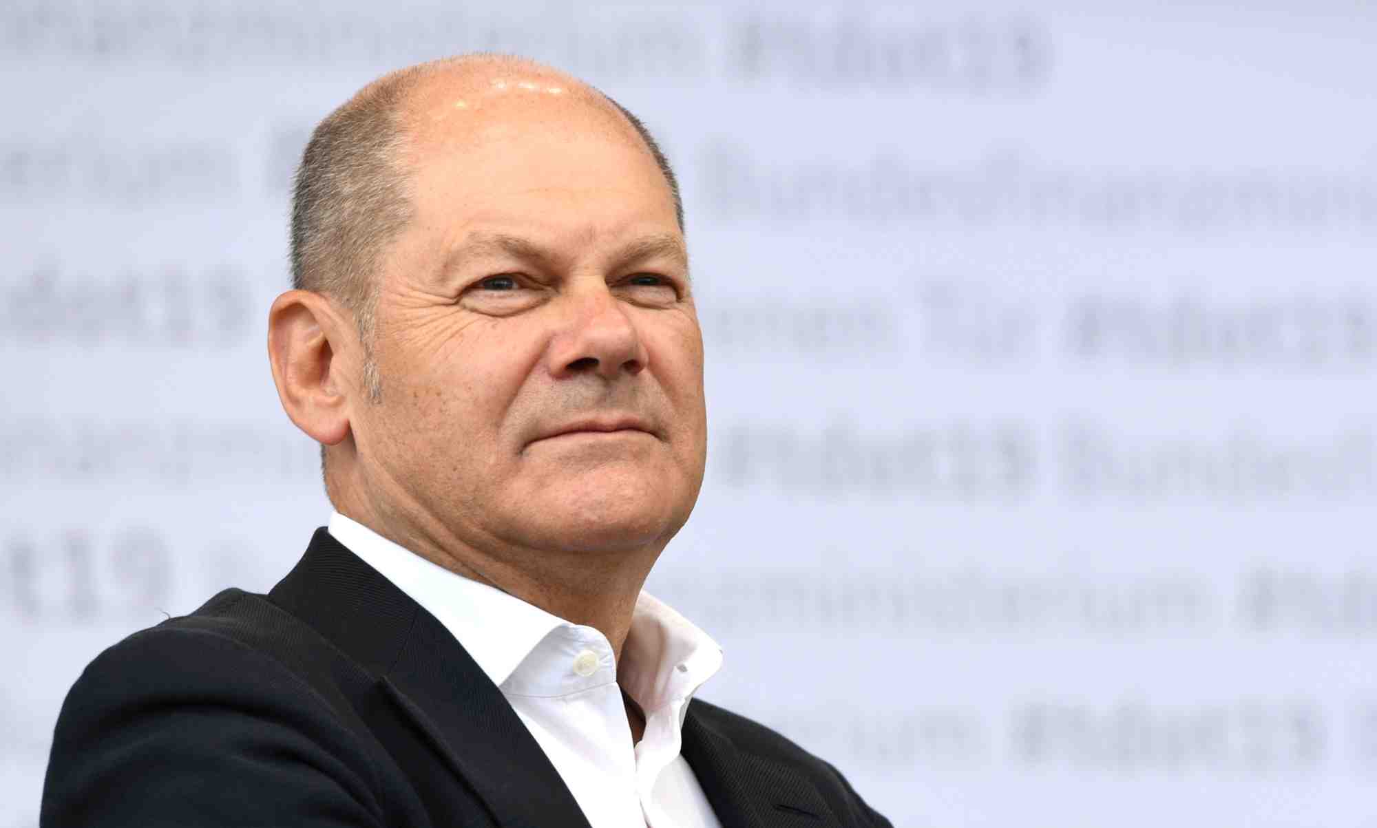 Le ministre allemand des Finances, Olaf Scholz, membre du SPD, le Parti social-démocrate.