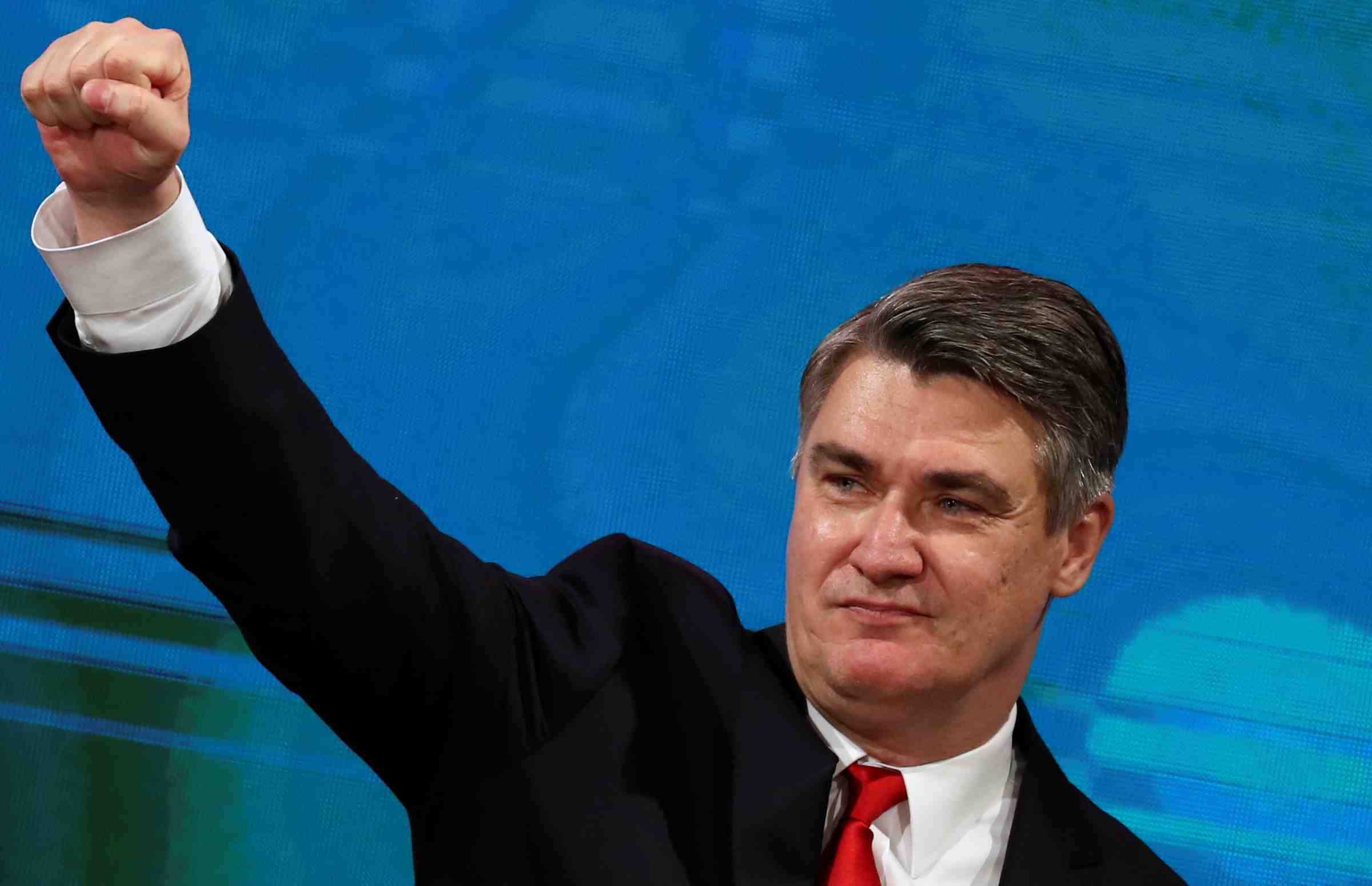 L'ancien premier ministre milanovic elu president en croatie
