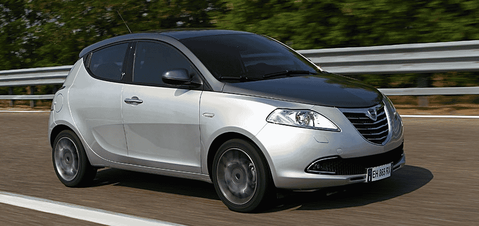 L'actuel Lancia Yspilon est la deuxième voiture la plus vendue sur le marché italien.
