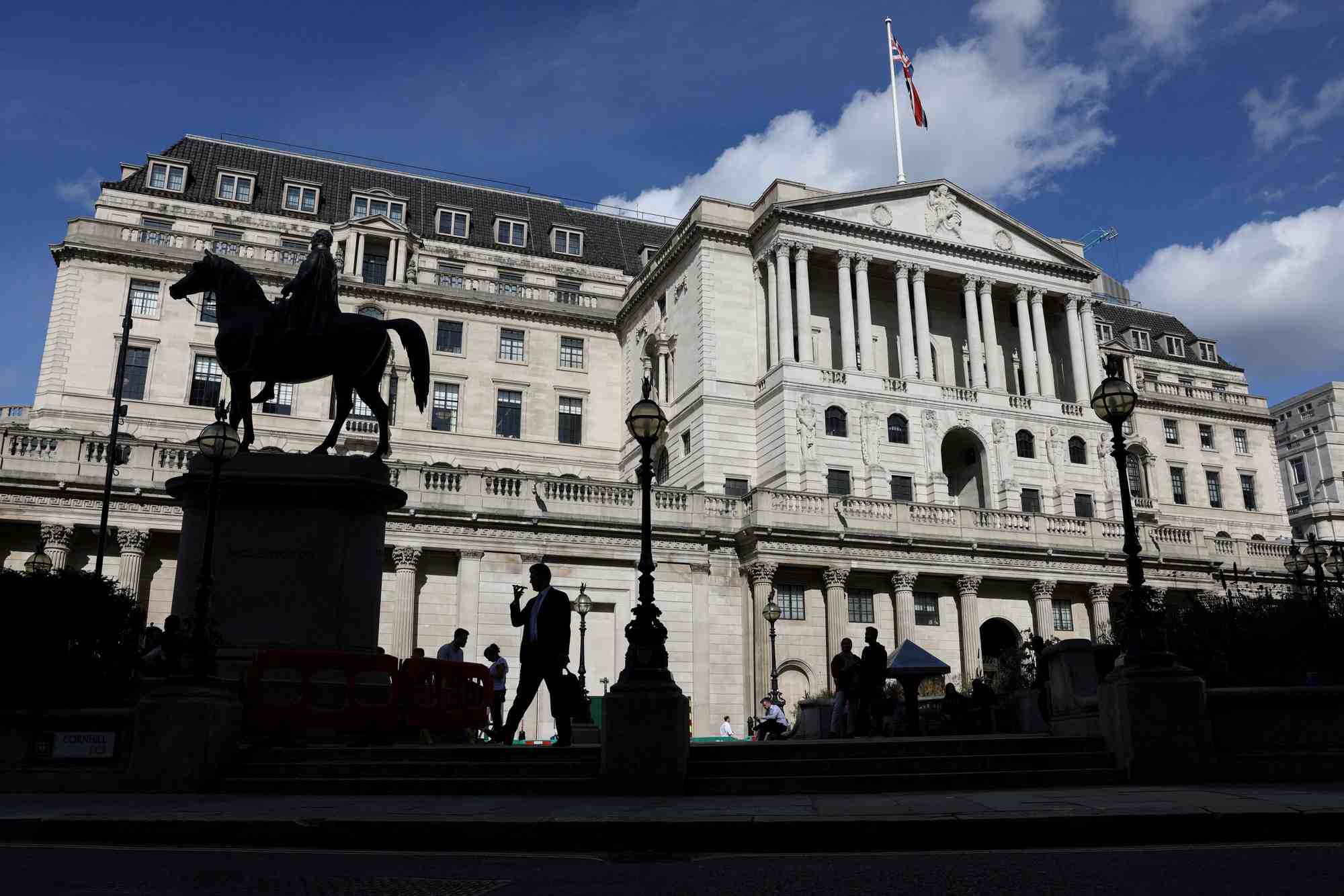 Photo d'archives: la banque d'angleterre a londres