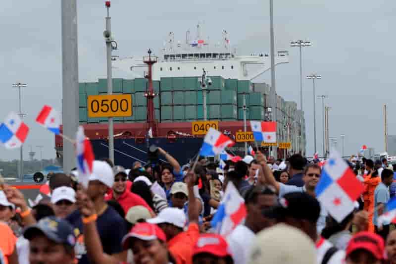 Mise en service du canal de panama elargi