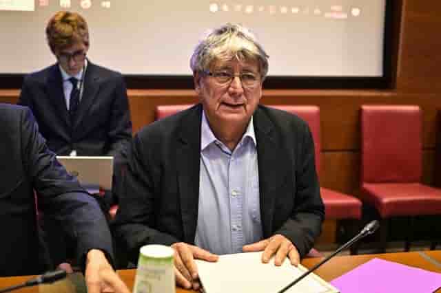 Le président de la Commission des Finances Eric Coquerel à l'Assemblée nationale.